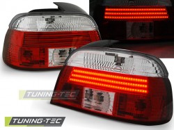 LED BAR TAIL LIGHTS RED WHIE fits BMW E39 09.95-08.00