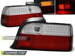 LED TAIL LIGHTS RED WHITE fits BMW E36 12.90-08.99 COUPE