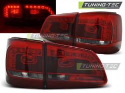 LED TAIL LIGHTS RED SMOKE fits VW TOURAN 08.10-