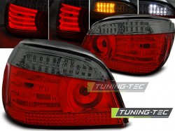 LED TAIL LIGHTS RED SMOKE fits BMW E60 07.03-07