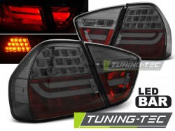 LED BAR TAIL LIGHTS SMOKE fits BMW E90 03.05-08.08