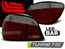 LED BAR TAIL LIGHTS RED SMOKE fits BMW E60 03.07-12.09