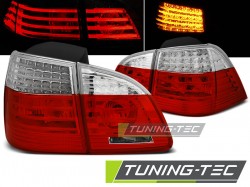 LED TAIL LIGHTS RED WHITE fits BMW E61 04-03.07 TOURING