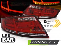 LED BAR TAIL LIGHTS RED WHIE fits AUDI TT 04.06-02.14