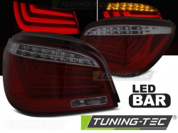 LED BAR TAIL LIGHTS RED SMOKE fits BMW E60 07.03-02.07