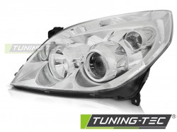 HEADLIGHTS CHROME LEFT SIDE TYC fits OPEL VECTRA C 09.05-08