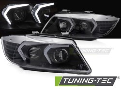 HEADLIGHTS LED BLACK fits BMW E90/E91 05-08