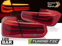 LED BAR SEQ TAIL LIGHTS RED fits BMW F30 11-18