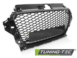 GRILLE SPORT STYLE GLOSSY BLACK PDC fits AUDI A3 8V 12-16