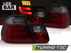 LED TAIL LIGHTS RED SMOKE fits BMW E46 01-05 SEDAN