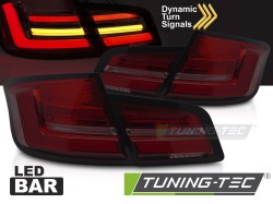 LED BAR TAIL LIGHTS RED SMOKE SEQ fits BMW F10 10-13
