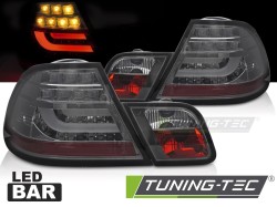 LED TAIL LIGHTS SMOKE fits BMW E46 99-03 COUPE