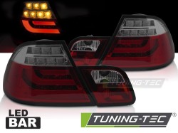 LED TAIL LIGHTS RED SMOKE fits BMW E46 03-06 COUPE