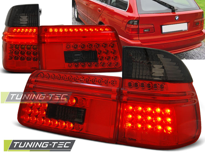 LED Rückleuchten Set Satz 5er für BMW E39 Limousine rot ...