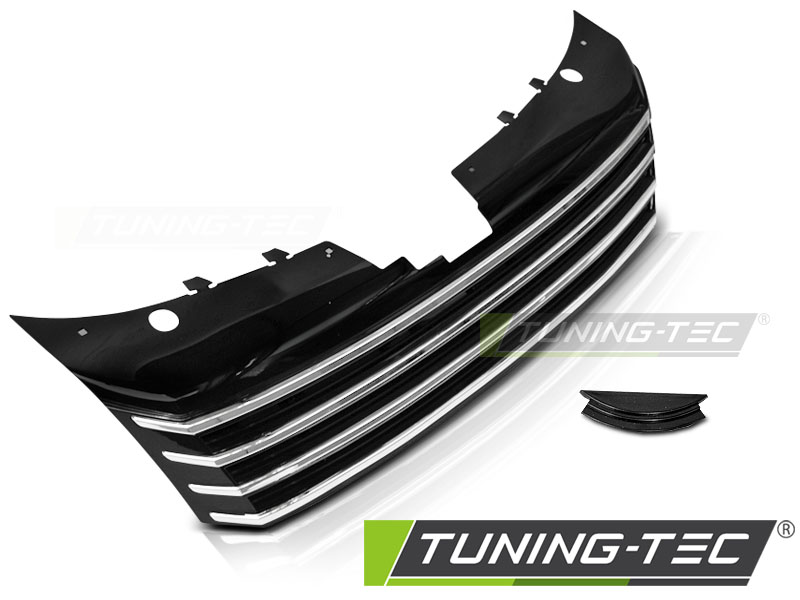 Grille de calandre VW Passat B7 10 14 noir chrome GRVW15 | eBay La calandre en « grille pain » semble se confirmer sur les